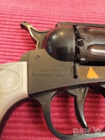 Стара играчка пистолет с капси, Италия. , снимка 6 - Колекции - 44509844