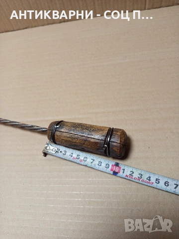 Соц Стара Малка Тупалка За Килими. Номер 603., снимка 12 - Антикварни и старинни предмети - 53224899