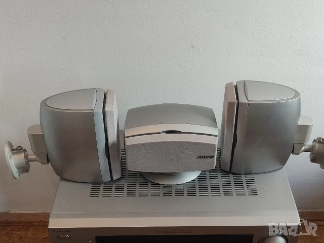 SONY - мощни, малки съраунд тонколони за домашно кино със стойки за стена., снимка 8 - Тонколони - 52828387