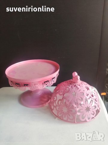 Метална стойка с капак, снимка 2 - Декорация за дома - 40034022