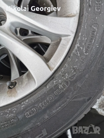 16 ки джанти 5х114.3 с летни гуми 215/65 от мазда 6, снимка 7 - Гуми и джанти - 53343722