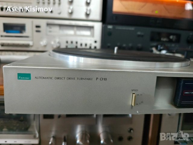 sansui p-D10, снимка 9 - Грамофони - 53845376