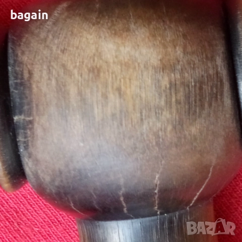 Рог на носорог. Дръжка., снимка 5 - Антикварни и старинни предмети - 52604302