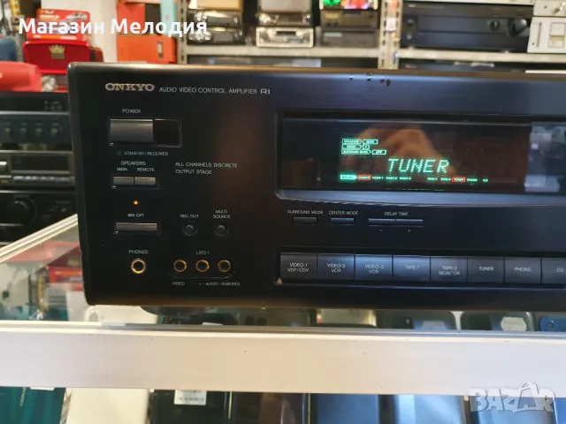 Усилвател ONKYO A-SV610pro Две по 125 вата на 8 ома.  В отлично техническо и визуално състояние., снимка 3 - Ресийвъри, усилватели, смесителни пултове - 47853259