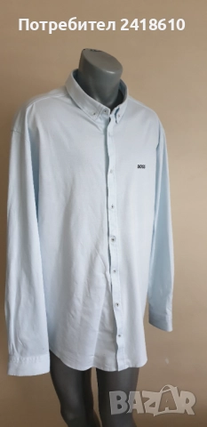 Hugo Boss BIADO _ R Cotton Regular Fit Stretch Mens Size 3XL НОВО! ОРИГИНАЛ! Мъжка Памучна Риза., снимка 3 - Ризи - 51712428
