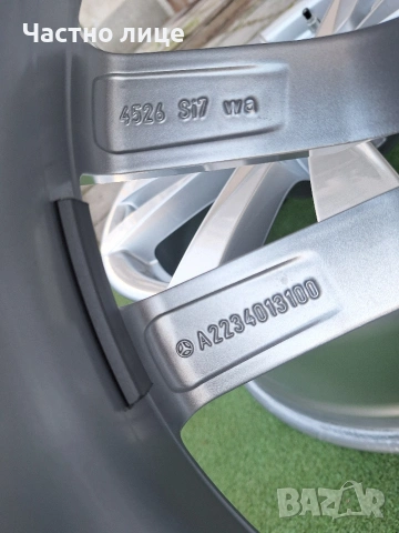 Продавам 4бр оригинални 19-ки джанти за Мерцедес W223,W222,W221,, снимка 10 - Гуми и джанти - 53113458