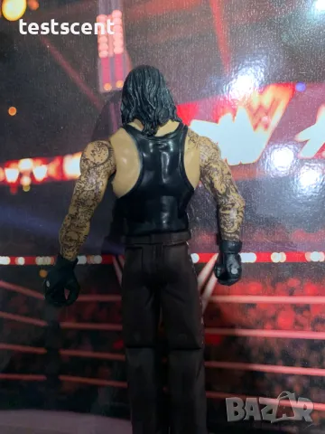 Екшън фигура WWE The Undertaker Гробаря series играчка Mattel The Phenom, снимка 12 - Фигурки - 49152671