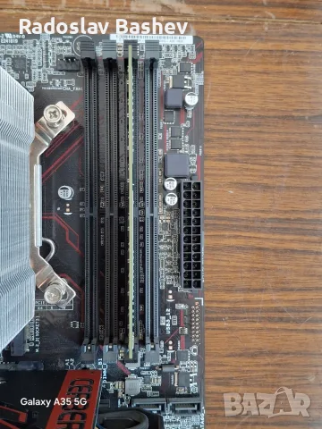 Дънна платка ASUS PRIME B250М-PLUS +Процесор Intel i5 7400+RAM 4GB DDR4 , снимка 6 - Дънни платки - 55920041