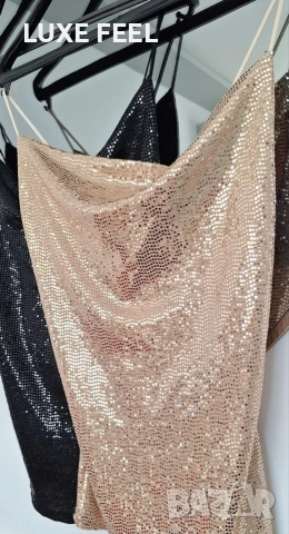 Дамски Потник с Пайети ⚜️, снимка 2 - Потници - 52643418