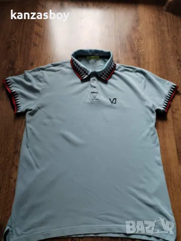 versace jeans - страхотна мъжка тениска ХС, снимка 6 - Тениски - 49731353