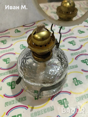 Стара газена лампа - неизползвана , снимка 6 - Антикварни и старинни предмети - 53450750