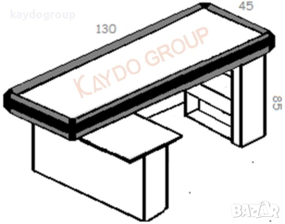 НОВО! Налични Касови модули / Каса за магазин 1,10м. х 0,90м RAL-7016 тъмно сив, снимка 9 - Друго търговско оборудване - 52988549