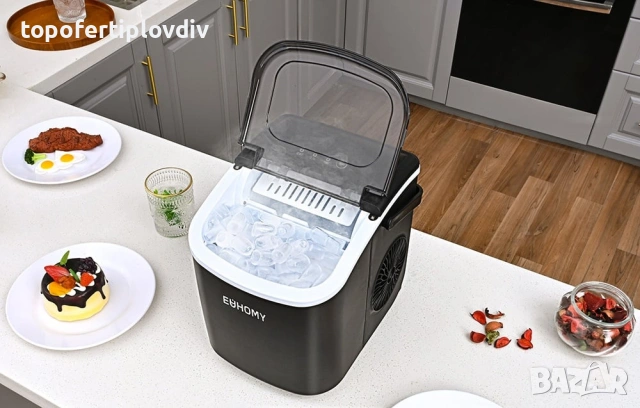 Ледогенератор Euhomy,Гаранция, снимка 2 - Хладилници - 53654577