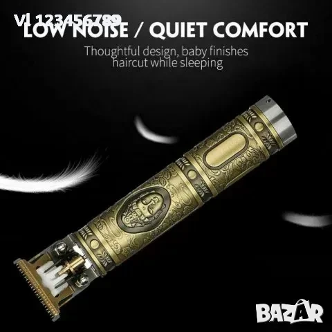 ГРАВИРАН ПРОФЕСИОНАЛЕН ТРИМЕР ЗА КОСА И БРАДА KEMEI-1974A, снимка 5 - Тримери - 52261389