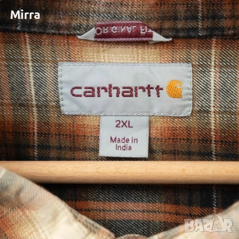 XXL Vintage Carhartt Original Fit Риза , снимка 2 - Ризи - 52044623