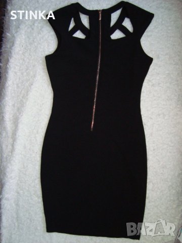 Kardashian Kollection for Lipsy black dress, снимка 5 - Рокли - 35680538
