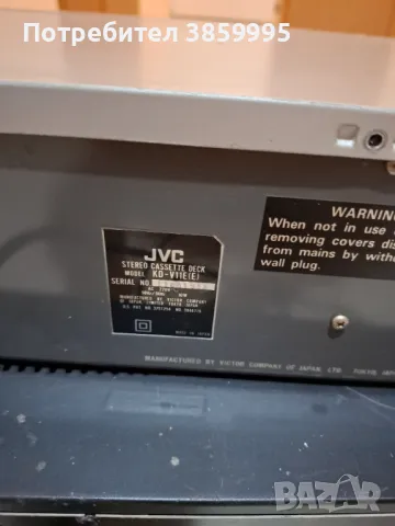 Касетъчен дек JVC, снимка 2 - Декове - 49236865
