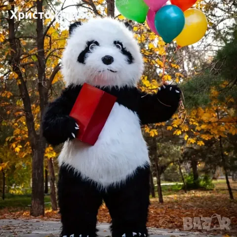 Голям Костюм на Мече Панда за изненади детски рожденни дни партита 1,9м, снимка 6 - Декорация - 48766074