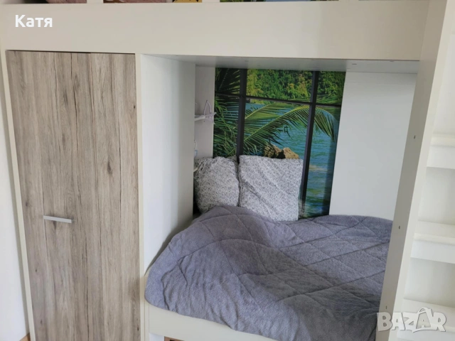 ДВУЕТАЖНО ЛЕГЛО, снимка 4 - Спални и легла - 53209525