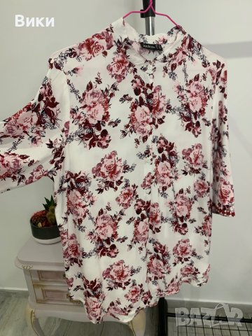 Дамска риза в размер XL, снимка 1 - Ризи - 44141608