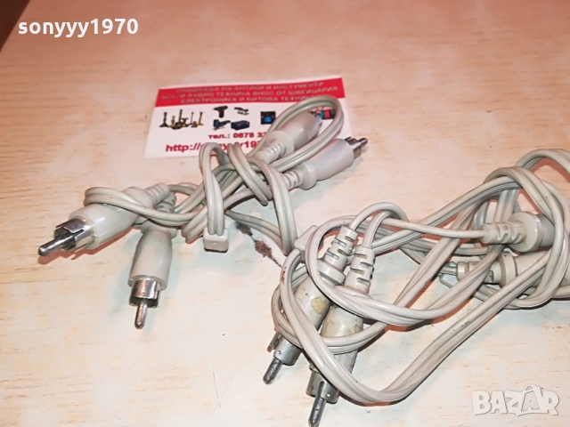 ЧИНЧОВЕ 2БР КАБЕЛИ-СИВИ ВНОС SWISS 1103221150, снимка 3 - Други - 36067101