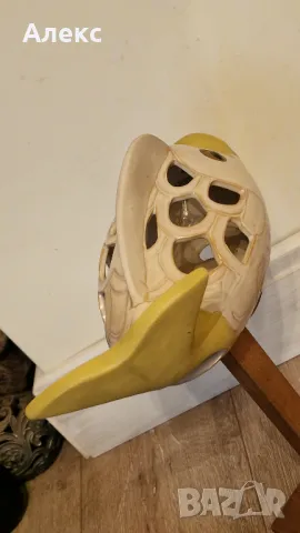 Голяма винтидж керамика, 1970г– риба, свещник., снимка 6 - Антикварни и старинни предмети - 48148562