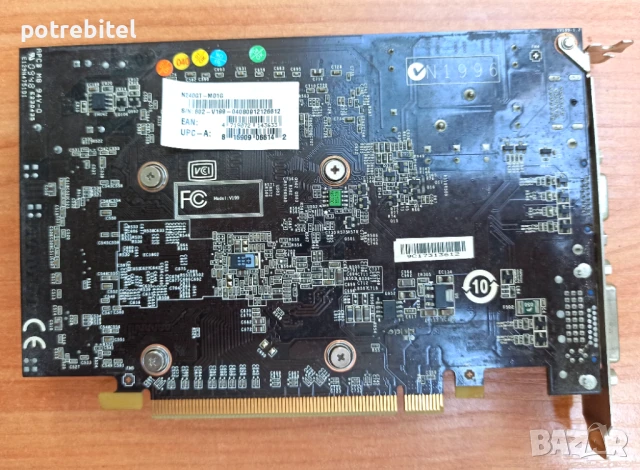 Видеокарта MSI N240GT-MD1G, снимка 3 - Видеокарти - 50646330