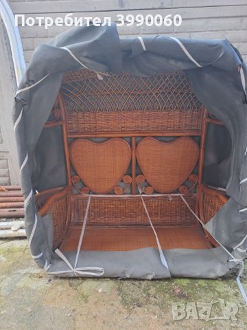 Продава двуместна градинска люлка, снимка 3 - Градински мебели, декорация  - 44261652