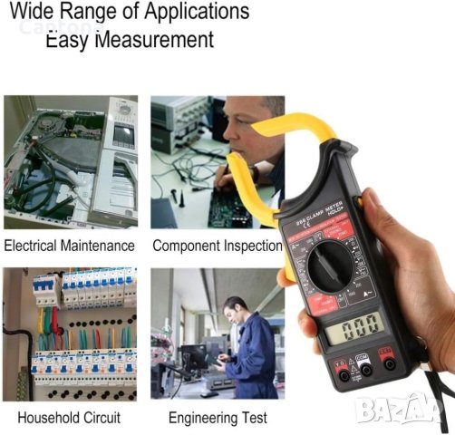 Цифров мултиметър DM6266 тип амперклещи, снимка 3 - Други инструменти - 14527817