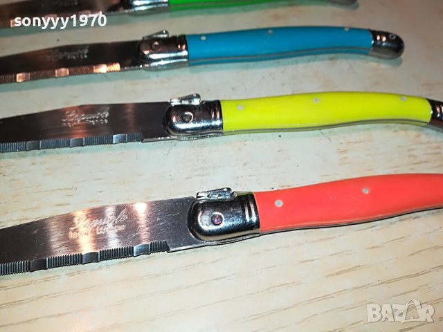 LAGUIOLE-ВНОС FRANCE-5 НОЖА И ВИЛИЦА 1111221022, снимка 13 - Колекции - 38633729