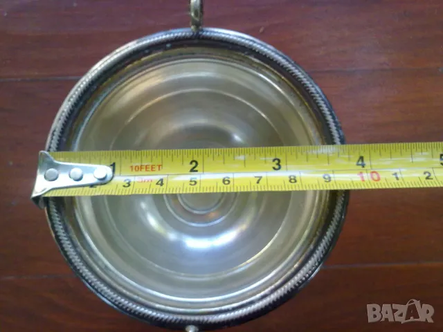 сребърна купа, снимка 5 - Антикварни и старинни предмети - 49296489