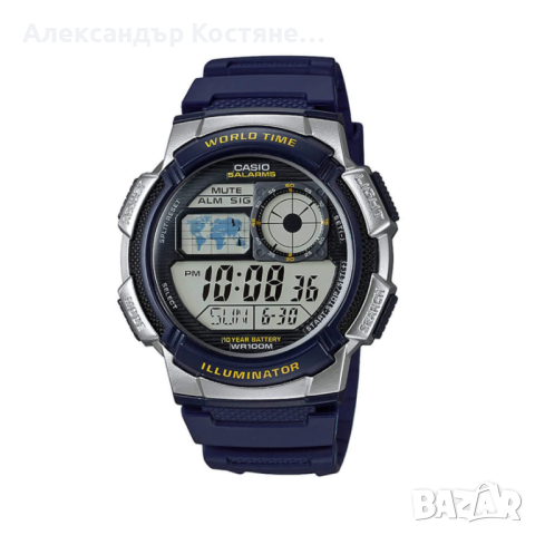 Мъжки часовник Casio AE-1000W-2AV, снимка 7 - Мъжки - 44712535
