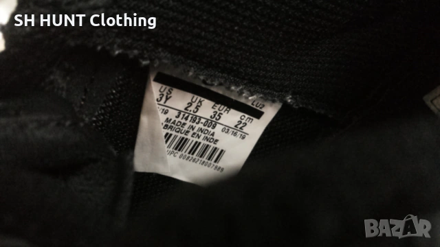 NIKE размер EUR 35 / UK 2,5 детски естествена кожа 39-11-S, снимка 15 - Детски маратонки - 53124119