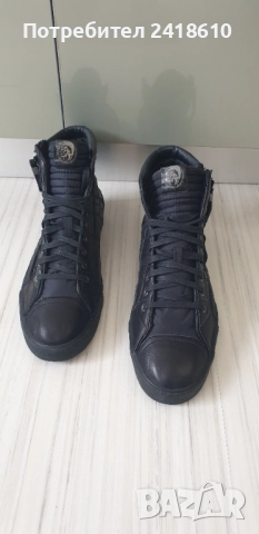 Diesel Leather Sneakers Mens Size 43/28см  ОРИГИНАЛ! Мъжки Кецове от естествена кожа!, снимка 11 - Кецове - 51880046