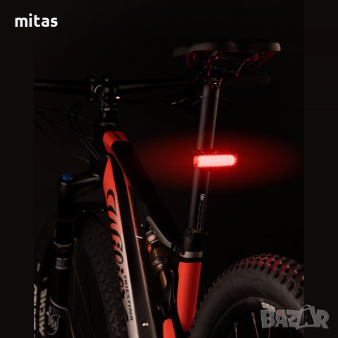 Задна LED стоп светлина за велосипед FORCE ATOM, 40 Lum, 28 Led, USB, снимка 4 - Аксесоари за велосипеди - 38819387