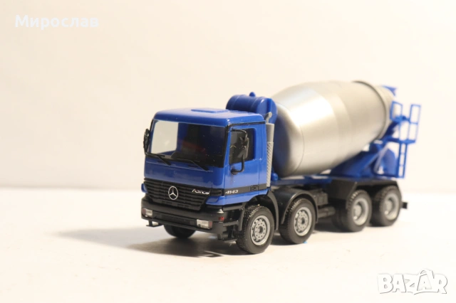 HERPA 1/87 MERCEDES ACTROS БЕТОНОВОЗ МИКСЕР КАМИОН МОДЕЛ