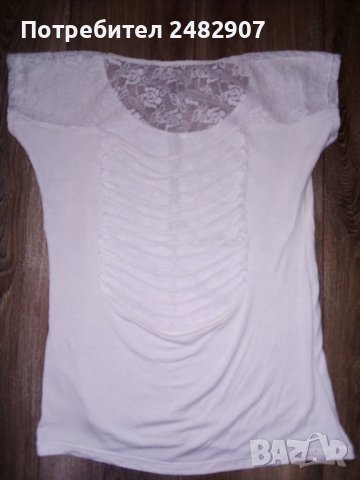Ефектна дамска блуза, снимка 5 - Тениски - 39570907
