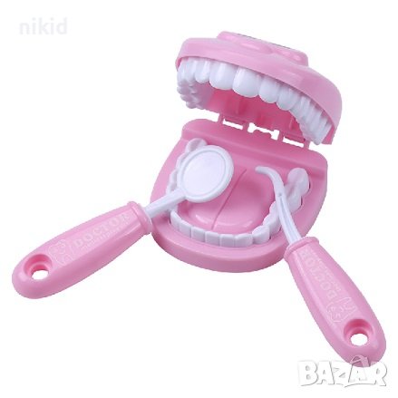 зъболекар зъболекарски сет играчки сет комплект за игра инструменти доктор лекар лекарски играчки, снимка 7 - Други - 41292277