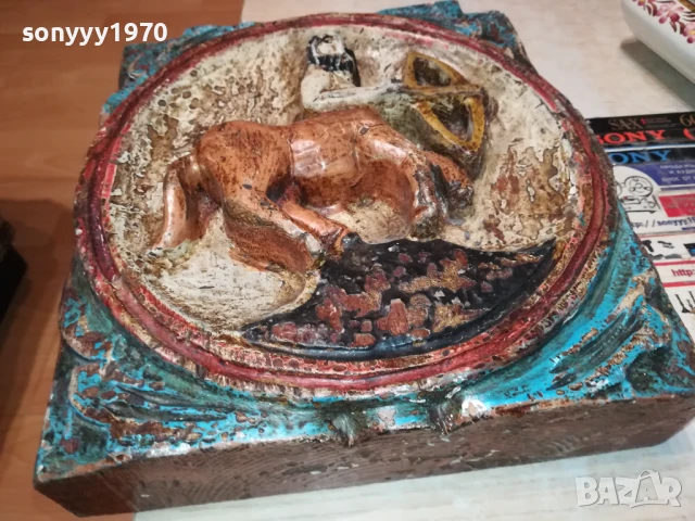 АНТИКА ОТ ФРАНЦИЯ-ДЪРВОРЕЗБА РЕЛИКВА 2207250938LCHERY, снимка 4 - Антикварни и старинни предмети - 51100568