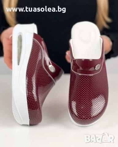 🥁 Намаление - Дамско анатомично медицинско сабо на платформа | Марка Tuasolea, снимка 1