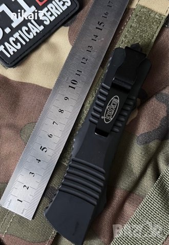 автоматичен нож мега здрав Tactical Microtech за оцеляване самозащита, снимка 12 - Ножове - 42118058