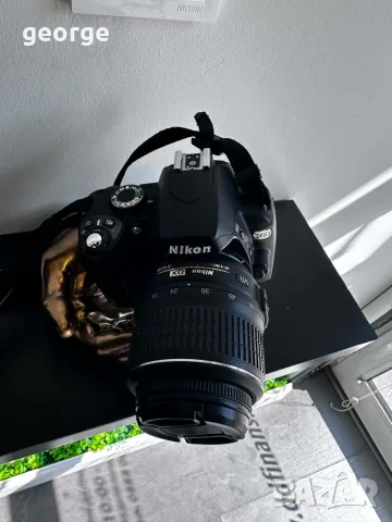 Фотоапарат Nikon D60, снимка 4 - Фотоапарати - 56166616