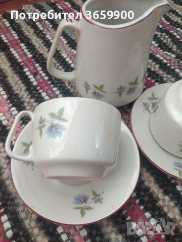 Сервиз за кафе,Изида, от 1973г,НОВ, снимка 4 - Сервизи - 44197269