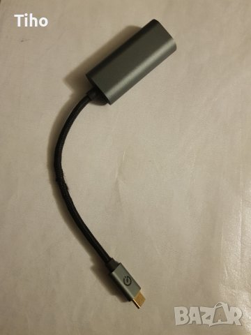 Usb-C  към Lan 1Gbps, снимка 2 - Мрежови адаптери - 29857522
