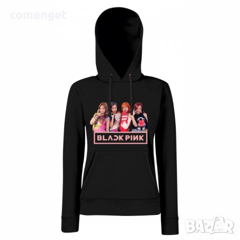 ДЕТСКИ и ДАМСКИ суичъри Hoodie мърч - BLACK PINK K-POP - Rose, Lisa, Jennie, Jisoo, снимка 2 - Детски анцузи и суичери - 38950067