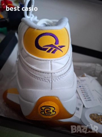 Продавам нов оригинален limited edition Reebok Question mid. FX 4278., снимка 11 - Маратонки - 48029544