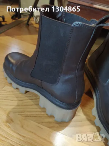Кожени боти Tamaris, снимка 3 - Дамски боти - 48558613