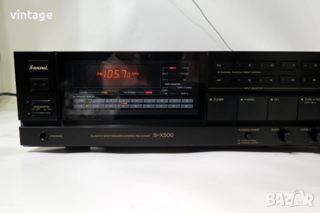 Sansui S-X500, снимка 2 - Ресийвъри, усилватели, смесителни пултове - 53522786