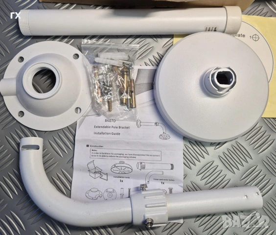 Стойки за монтаж на куполни камери WiTi (Стенни и Удължаващи се), снимка 2 - Други - 53857049