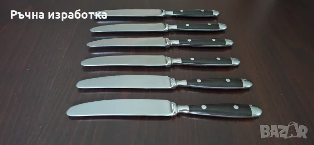 нож 6бр.rostfrei немски основен нож прибори за хранене комплект, снимка 16 - Прибори за хранене, готвене и сервиране - 55953211